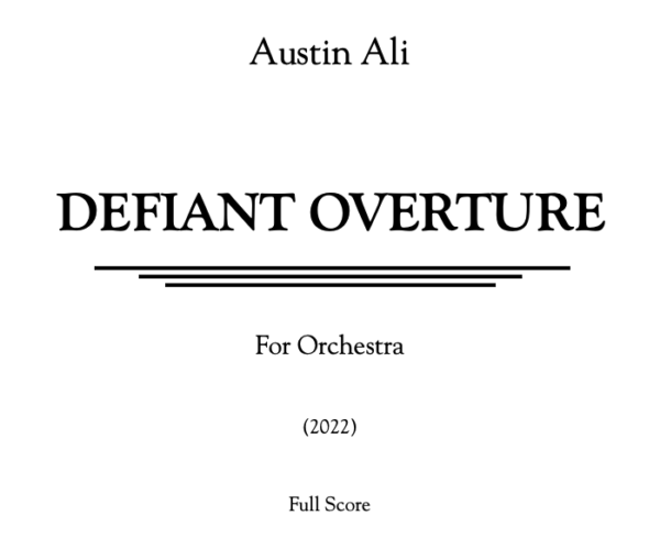 Defiant Overture