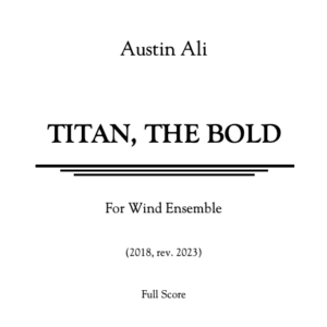 Titan, the Bold