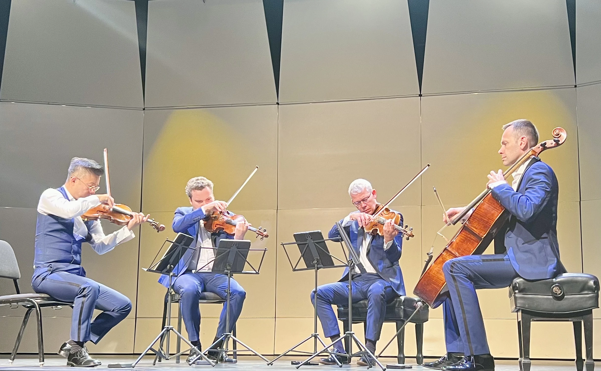 WORLD PREMIERE of String Quartet No. 1, III. “Finale” by the Diotima Quartet